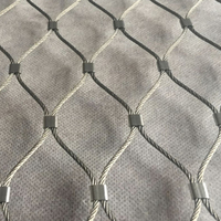Filet en acier inoxydable flexible pour volière, zoo, Chine, câble en fil métallique, filet pour animaux de zoo, filet X-Tend pour zoo