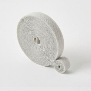 Bande auto-agrippante en nylon souple de haute qualité, réutilisable et écologique, moulée par injection, à coudre pour vêtements et vêtements de bébé - Product Image 1