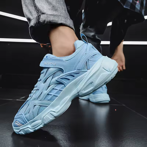 High Quality Luxury Designer walking style <b>shoes</b> Women Lace-Up Sports Sneakers fashion retro Casual <b>Shoes</b> <b>men</b> <b>with</b> Mesh Lining - Product Image 3