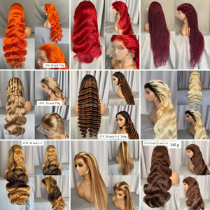 גל מים cuticle מיושר שיער גלם מבריק מלא ללא HD פאות חזיתות חזיתות עבור נשים שחורות 40 אינץ 13 x6 שיער אדם קדמי תחרה חזית פאה - Product Image 5