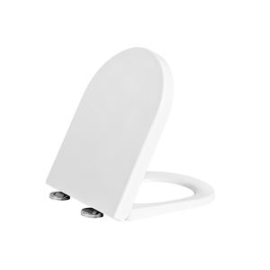 Asiento de Inodoro de Material de Urea en Forma de U, Diseño Delgado de Duroplast, para Baño, Hotel - Product Image 1