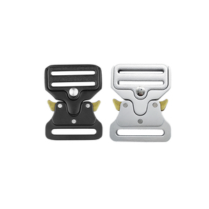 39MM Eco-vriendelijke matzwarte snelkoppeling riemen- en tassen gespen met aangepast LOGO - Product Image 1