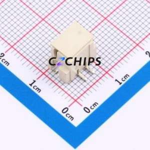 XDWF-2501-02P Wire-to-Board Pin Header SMD,P=2.5mm Connector 1x2P 2.5mm Vertical Mount 1 - Product Image 1