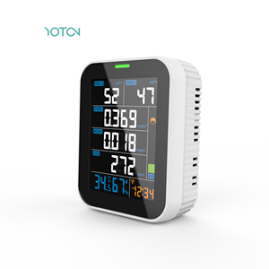 <span class=keywords><strong>Medidor</strong></span> <span class=keywords><strong>de</strong></span> Calidad del <span class=keywords><strong>Aire</strong></span> Portátil para el Hogar, con Sensor <span class=keywords><strong>de</strong></span> <span class=keywords><strong>CO2</strong></span>, PM2.5, PM10, HCHO, TVOC, Monitor <span class=keywords><strong>de</strong></span> Calidad del <span class=keywords><strong>Aire</strong></span> con Tuya - Product Image 1