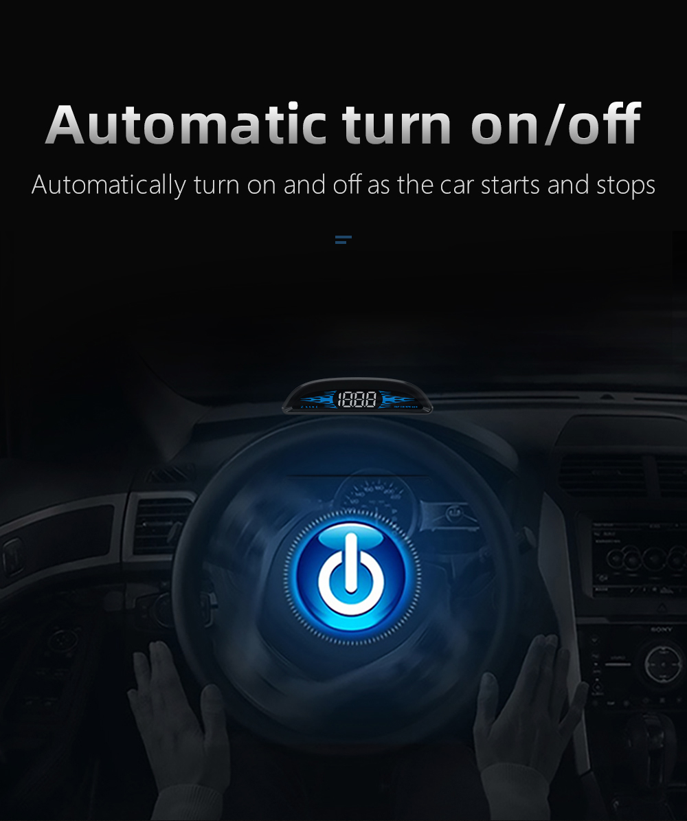 GPS Speedometers Head Up Display G2 model Car HUD Display