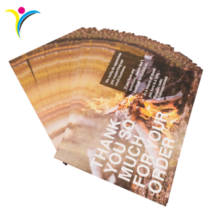 Tarjetas <span class=keywords><strong>de</strong></span> Agradecimiento Comerciales Personalizadas <span class=keywords><strong>de</strong></span> 4x6 Pulgadas a Todo Color con Papel Offset/Recubierto/Artístico - Product Image 3