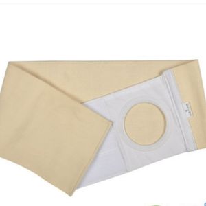 Stoma abdominal binder, stoma waist <b>belt</b>, <b>elastic</b> abdominal binder for stoma opening, breathable waistband, stoma closure, - Product Image 5