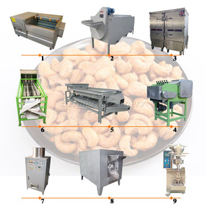 Fábrica de procesamiento de anacardos completa línea de procesamiento de anacardos automática - Product Image 1