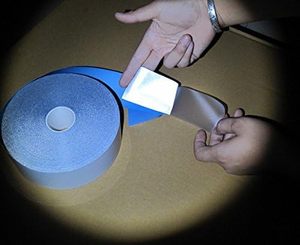 شريط عاكس فضي مرن قابل للكي على القماش فيلم فينيل حراري للطباعة بنفسك - Product Image 6