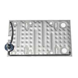 Tùy chỉnh laser Hàn bia Ngâm bể gối tấm thép không gỉ trao đổi nhiệt cho băng ngân hàng đôi dập nổi tấm gối - Product Image 4