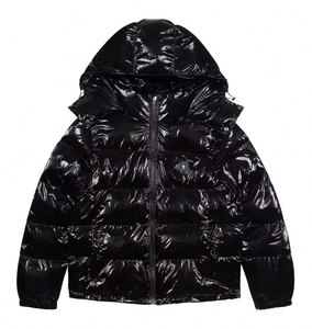 2026 abrigos bordados Street Trap Star Men Winter London Puffer Trap London Star Decoded <span class=keywords><strong>2022</strong></span> Hooded Puffer-GREY - Product Image 1