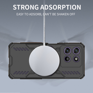 เคสโทรศัพท์กันกระแทก ดีไซน์เกราะ TPU+PC ระบายความร้อน แฟชั่น <span class=keywords><strong>ราคา</strong></span>ส่งถูก รองรับการชาร์จไร้สายแบบแม่เหล็ก รับทำโลโก้ตามสั่ง - Product Image 6