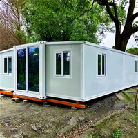 Maison conteneur modulaire pliable respirante avec isolation épaisse/standard pour dortoirs et logements