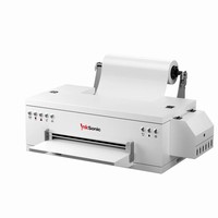 Printer DTF InkSonic R1390 Laris Manis, Printer DTF A3+ untuk Transfer Panas pada Kaos Katun, Mesin Cetak DTF C13B Kecil