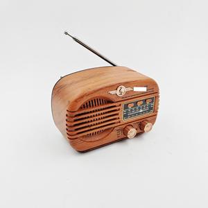 Retro Wooden AM/FM/SW Radio with LCD Display & TF Card MP3 Player - Product Image 6
