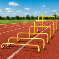 Haies d'agilité en PVC de 80 cm de large, légères, pour l'entraînement de football, la course et la technique de jeu de jambes – Vente directe usine