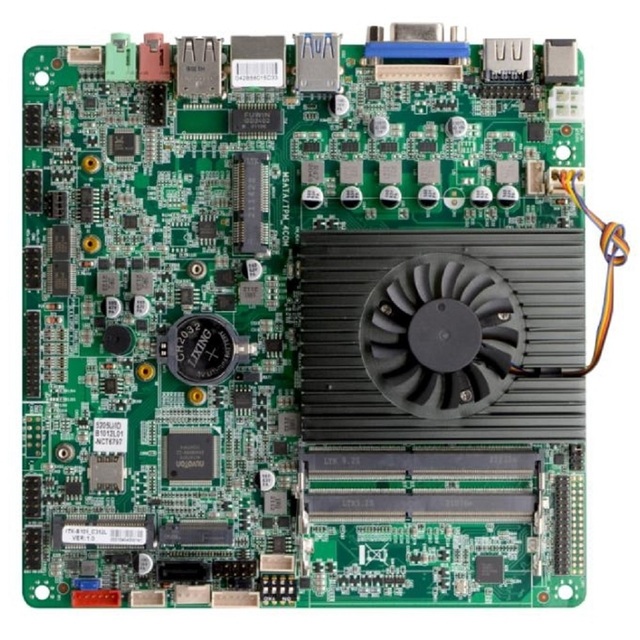 Intel 8th Gen Celeron 5205U I5-8265U and 10th Celern J6413 I5-10210U Mini-ITX Motherboard B101 Dual Intel I225 2.5G 12VDC