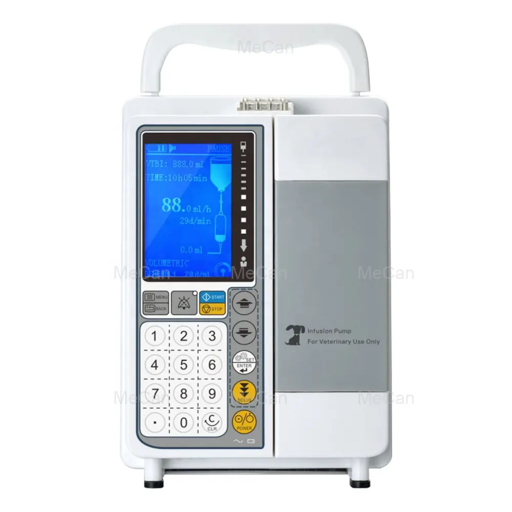 Veterinary Fluid Cat IV Infusion Pump Vet Medical Human Portable Blood Infusion Pump for Pets