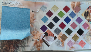 Tissu en vinyle brillant recyclé, microfibre PU, tissu pailleté, cuir synthétique épais pour la fabrication de chaussures et de sacs - Product Image 3