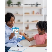 Cartes de communication personnalisables pour l'autisme, aide visuelle pour les besoins spéciaux et les retards de parole, émotions et sentiments, logo personnalisé