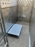 Neuer Großer Outdoor-Hundezwinger für Übernachtung, Robuste Hundehütte, Tierunterstand, Kommerzieller Hundezwinger