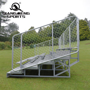 5 열 15 피트 알루미늄 표백제 좌석 난간이 있는 고품질 관람석 맞춤형 고정식 관람석 좌석 - Product Image 4