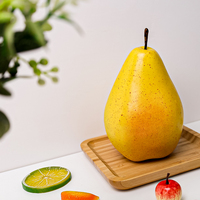 Kunstmatige grote levensechte nepvruchten peer banaan voor fruitwinkels supermarkten Halloween Kerstdecoratie schuim milieuvriendelijk