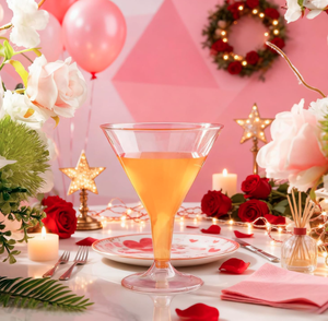 Verres à cocktail en plastique transparent colorés, couleurs assorties, verres à margarita, fournitures de fête, jetables, en vrac - Product Image 2