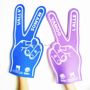 Permainan olahraga semangat EVA promosi tangan jari busa