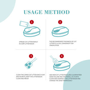 Litière <span class=keywords><strong>pour</strong></span> chat ultra agglomérante, faible en poussière, écologique et sûre, Wholesale Sustainable Safe Friendly Aquatic Bloom, 2,8 kg - Product Image 6