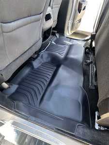 Alfombrillas de goma TPE para camioneta Chevrolet Silverado F150 Ranger, revestimiento duradero 3d para suelo de coche, para todo tipo de clima, <span class=keywords><strong>4x4</strong></span> - Product Image 5