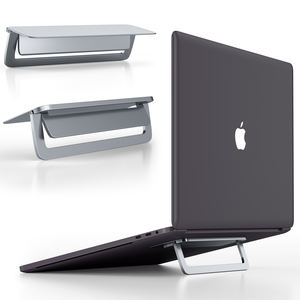 Leyi Tablet lipat Desktop Aluminium Aloi, dudukan pendukung portabel untuk Ipad Universal Laptop - Product Image 1