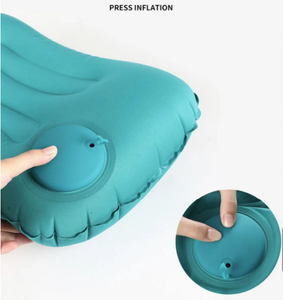 Oreiller de voyage gonflable automatique pliable 2026 avec appui-tête portable - Product Image 5