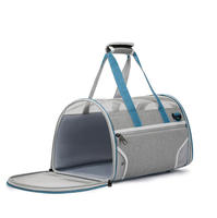 Sac de transport pour animaux de compagnie, nouveau design, haute qualité, durable, souple, approuvé par les compagnies aériennes, sac de transport pour chat, sac de transport pour animaux de compagnie pour les voyages