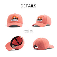 Casquette de baseball unisexe Aung Crown de haute qualité à 6 panneaux en laine Melton, broderie 3D personnalisée, patch tissé, visière incurvée