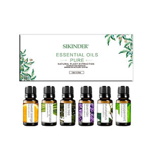 Ensemble d'huiles essentielles composées <span class=keywords><strong>de</strong></span> graines d'automne <span class=keywords><strong>de</strong></span> qualité alimentaire biologique 6*10ML Parfum vanille pour diffuseurs et fabrication <span class=keywords><strong>de</strong></span> bougies - Product Image 4