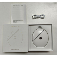 EMS Gua Sha Masseur Facial Outil Portable de Qualité SPA pour le Corps LED Vibration Chauffage Rajeunissement de la Peau