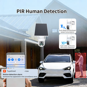 Caméras de sécurité solaires extérieures Tuya <span class=keywords><strong>4</strong></span> Mp, caméras de surveillance sans fil Wifi, réseau Wi-Fi et Bluetooth - Product Image 3