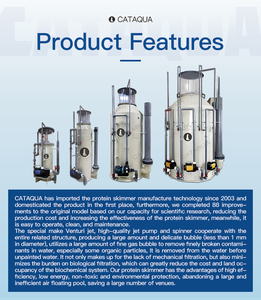 Effiziente Aquakultur-Filtrations-Jetpumpe Proteinabschäumer Wasserklärer 8m³ Ozon-kompatibler Proteinabschäumer für Aquakultur - Product Image 6