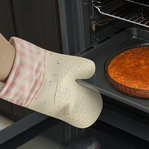 Gants de cuisine en silicone imperméables et résistants à la chaleur pour four et micro-ondes - Product Image 4