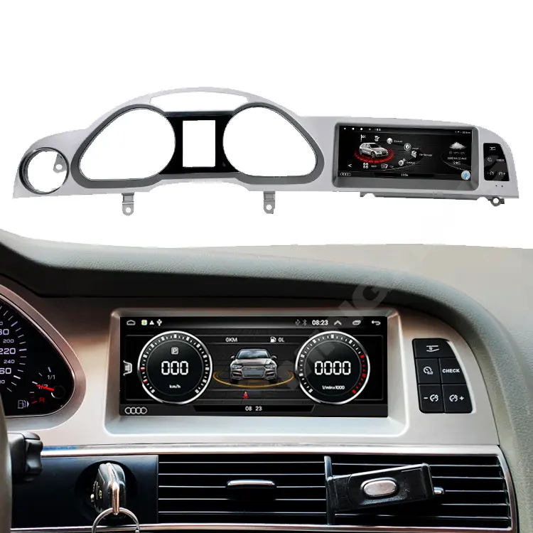 De navegación Android para Audi A6 2005-2009 Android 10 navegación carplay de la navegación del GPS del coche de Video del coche reproductor de DVD del coche