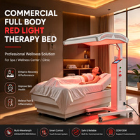 Panel de Terapia de Luz LED de Fotobiomodulación de Doble Longitud de Onda 660nm 850nm para Cuerpo Completo, Dispositivo LED de Apoyo al Bienestar para Spa y Salón en Casa