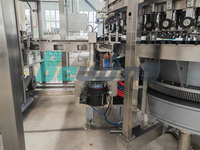 Machine de remplissage automatique de canettes de soda 6000-18000 CPH, ligne de remplissage et de sertissage de boissons gazeuses pour canettes en aluminium de 330 ml et 500 ml