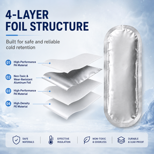 Factory Supply Freezer Safe Aluminum Foil <strong>Gel</strong> <strong>Ice</strong> <strong>Pack</strong> <strong>Gel</strong> Insulin <strong>Ice</strong> <strong>Pack</strong> For Vaccine Delivery Cold Chain Transport - Product Image 3