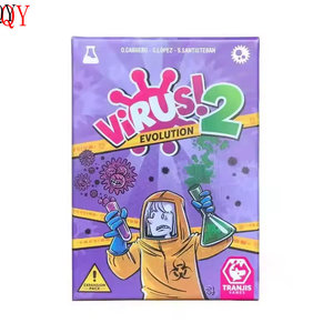 Juego de Mesa Clásico QY English Virus, 2-6 Jugadores, Juego de Fiesta, Divertido, Caja de Cartón, Impresión a Todo Color - Product Image 4