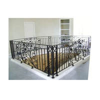 Designs de balustrades de balcon en fer forgé à prix avantageux