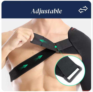 Soporte de Hombro Elástico Transpirable OEM ODM, Soporte de Compresión para el Hombro, Alivio del Dolor Articular, Recuperación Deportiva - Product Image 3