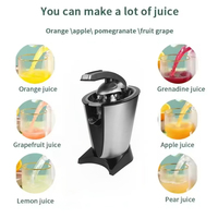 Waterdichte Roestvrijstalen Elektrische Juicer Afzuigmachine Huishoudelijke Apparaten Handmatige Perser Voor Citrus Kauwpers