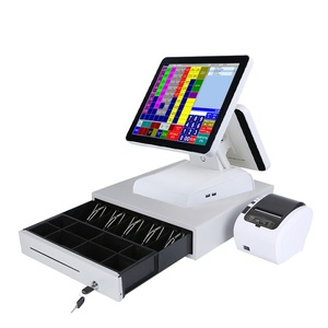 Caja registradora H3156A para restaurantes, máquina <span class=keywords><strong>de</strong></span> sistema Pos todo en uno para <span class=keywords><strong>cajero</strong></span> <span class=keywords><strong>de</strong></span> mercado - Product Image 6