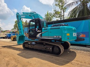 High Quality Used Japan Excavator Imported Second Hand Kobelco SK210 In Working Condition CE Certified Breaker Thumb Attachment - Product Image 2